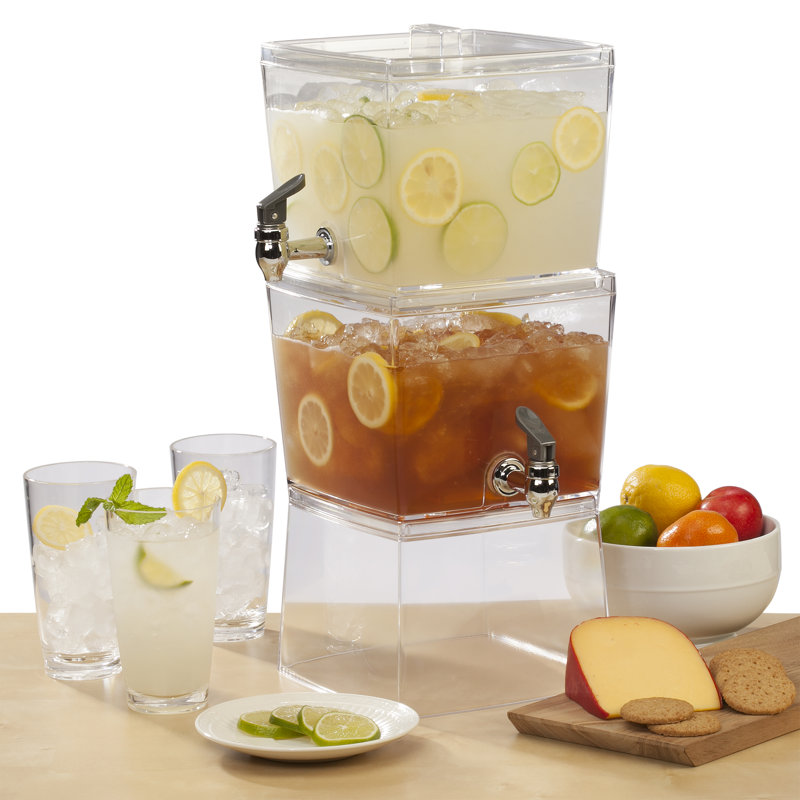 192 oz. Distributeur de boissons double