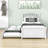 Twin Size Platform Bed with Trundle-541587307
