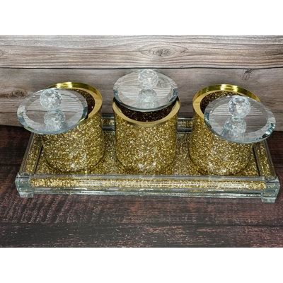 Glass Jar - Set of 3