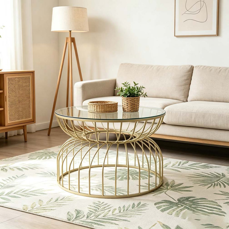 Golden Coffee Table