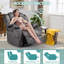 Fauteuil inclinable rembourré Kyneshia-350382996