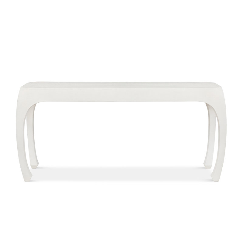 66.38'' W Console Table, Silk Linen