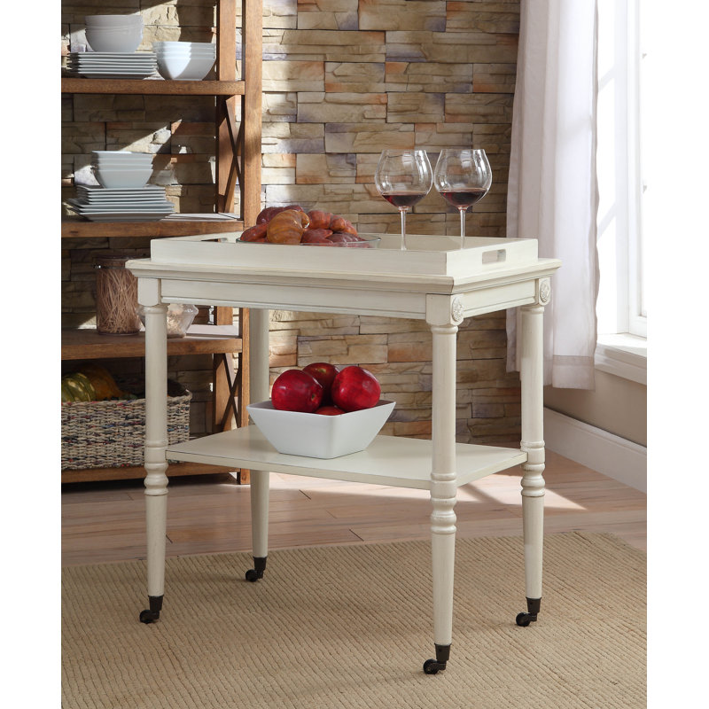 Table de bout plateau Ortiz, Blanc antique