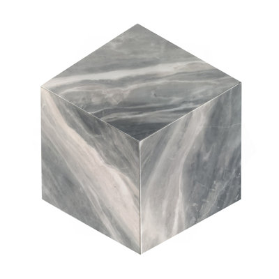Hexagon Carrara Gray Honed Finished Marble Tile For Wall And Floor, Natural Marble, Natural Stone, Genuine Marble, Real Marble, 1 Box 12 Pcs