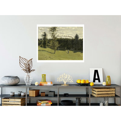 Train in the Countryside by Claude Monet - Giclee Print