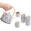 Jaeline 909 ml Roses Design Ceramic Floral Tea Set for 6 People-1456658055