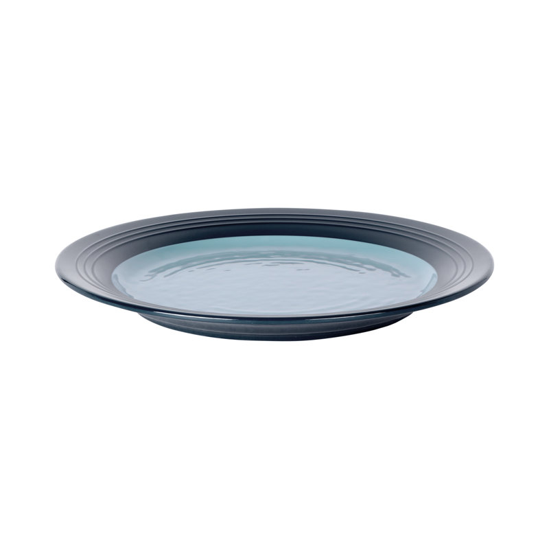 Durango Formal 11" Melamine Dinner Plate, Abyss/Lapis