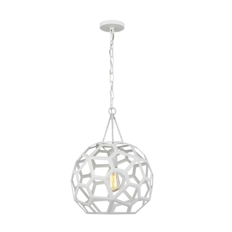 Midnight Black 20" Indoor/Outdoor Globe Pendant Light