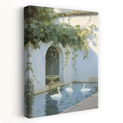 Art mural contemporain italien Pergola