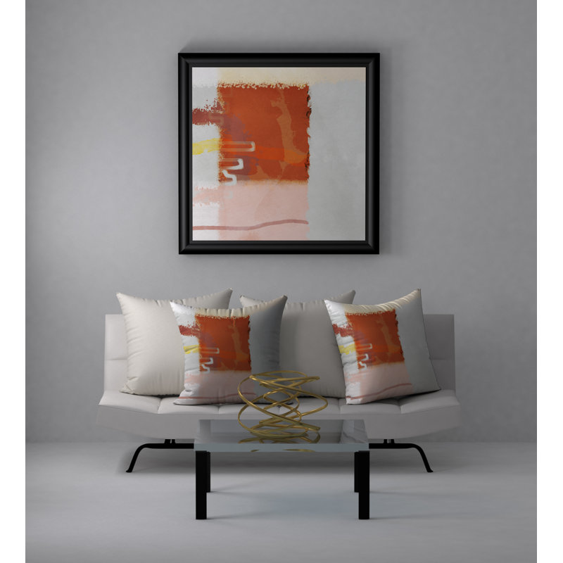 Housse de coussin carré fascinant et insert, 24" X 24"