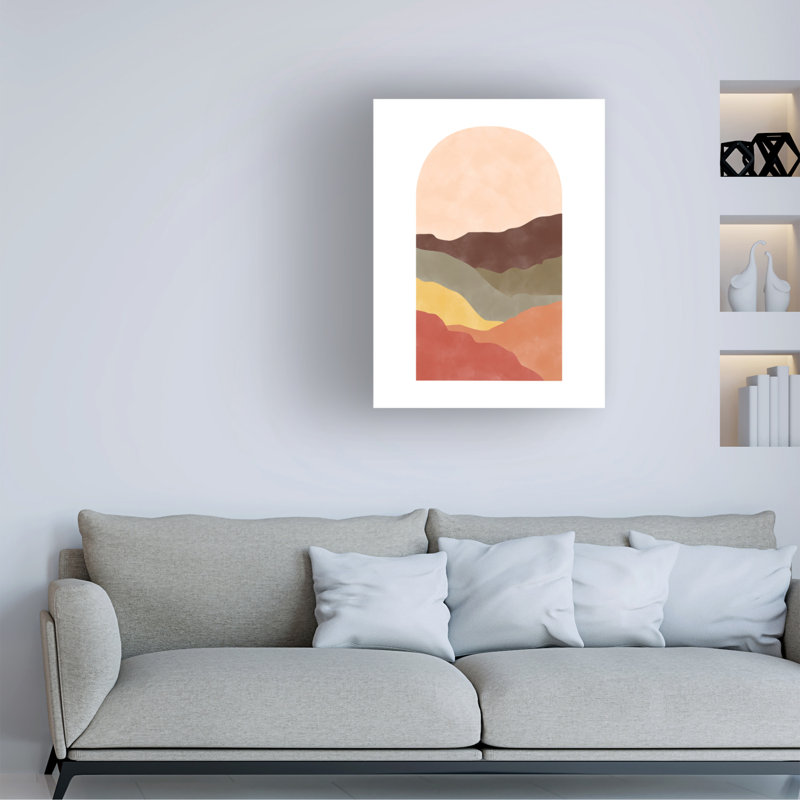 Art sur toile, bolologia Elena Ristova Aspectratiolandscape12, H 24 po x l 32 po