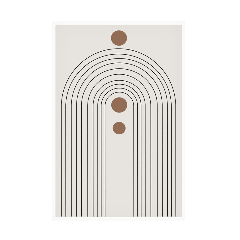 Arche moderne et contemporaine n ° 1 sur toile, H 19 po x l 12 po x P 2 po
