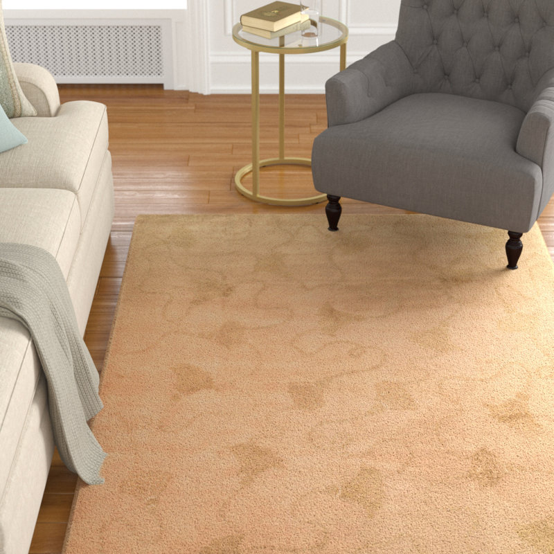 Tapis tibétain en soie et laine noué à la main, Rectangle 9 pi x 12 pi
