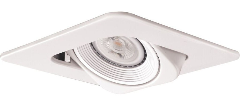 4'' Adjustable Recessed Trim, White