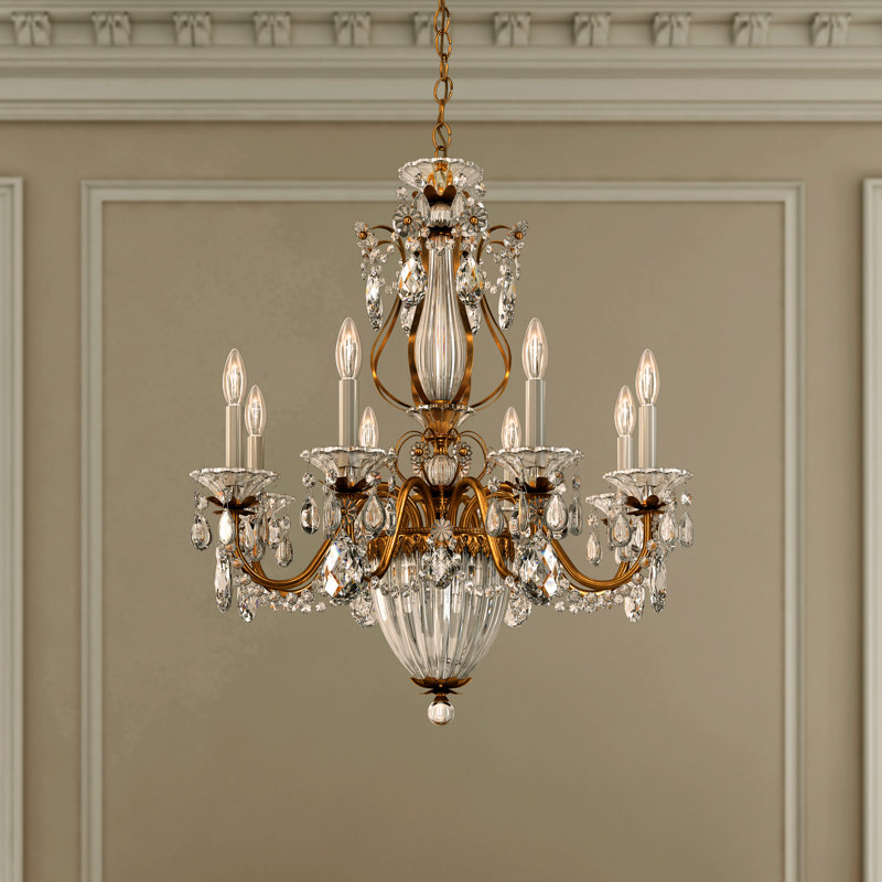 Bagatelle 11 - Light Chandelier, Heirloom Gold, Spectra Crystal