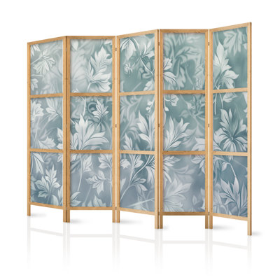 171cm H Solid Wood Folding Room Divider