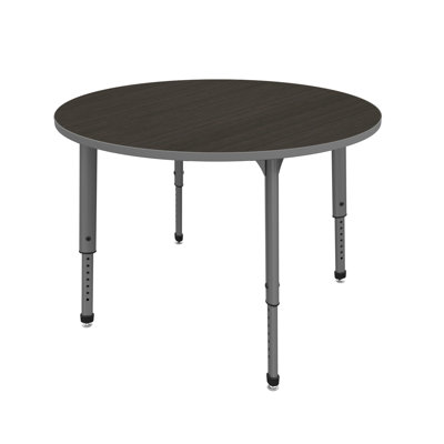 Apex Series Laminate Adjustable Round 4 Students Activity Table