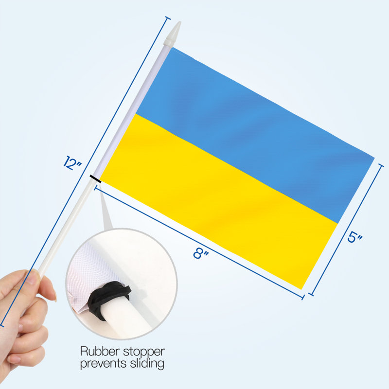 Mini-drapeau de l'Ukraine Delenia