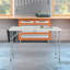 Table pliante rectangulaire 48 "