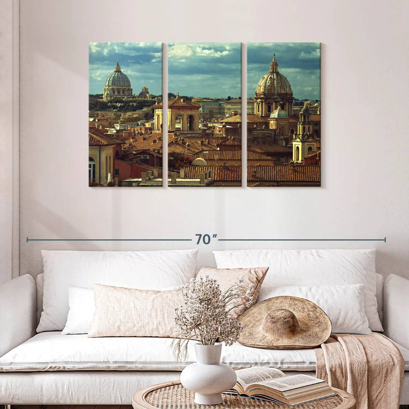 Rome historique de Sireci, H 28 po x l 45 po