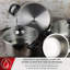 Magefesa Royal 6-Piece Stainless Steel Cookware Set