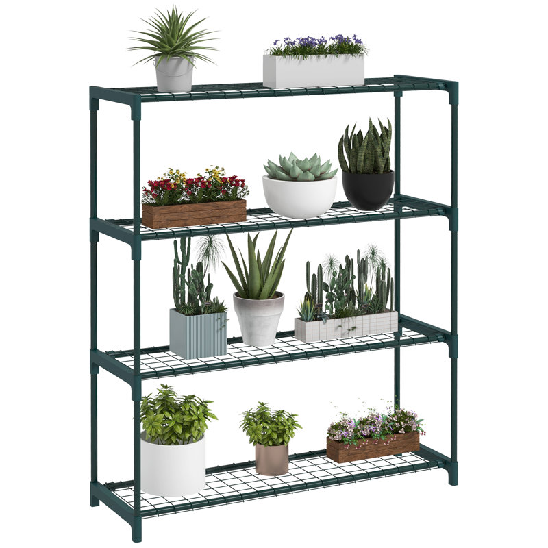 Charese Metal Weather Resistant Plant Stand