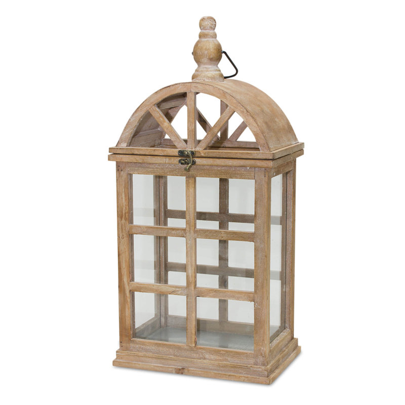 21.5'' H Wood Lantern
