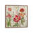 Toile avec cadre en bois brun classique sélectionné