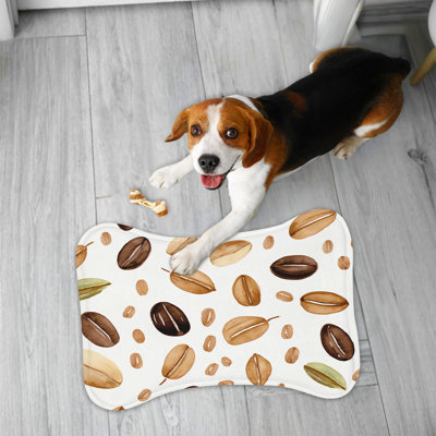 Tapis espresso 1 pièce
