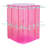 Four-Sided Revolving 14"W x 20"H Pegboard Counter Display w/ 32 4" Hooks