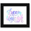 «Dream Like a Unicorn», impression sur papier-47848713-47848707