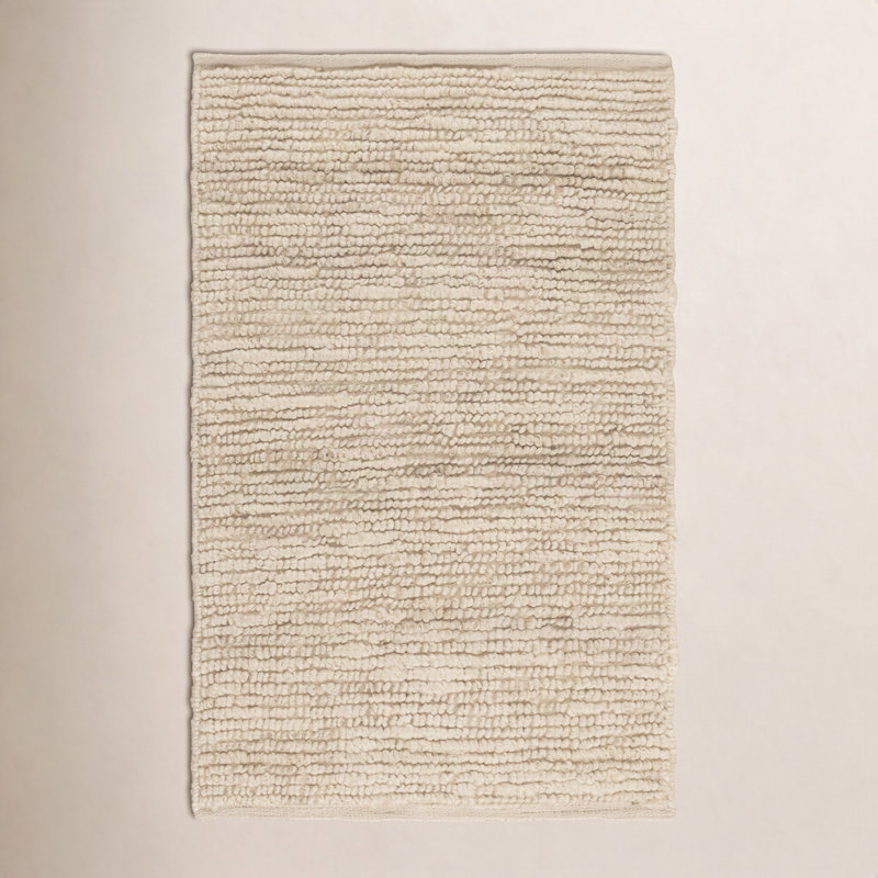 Khaja Wool Indoor Rug, Rectangle 5' x 8'