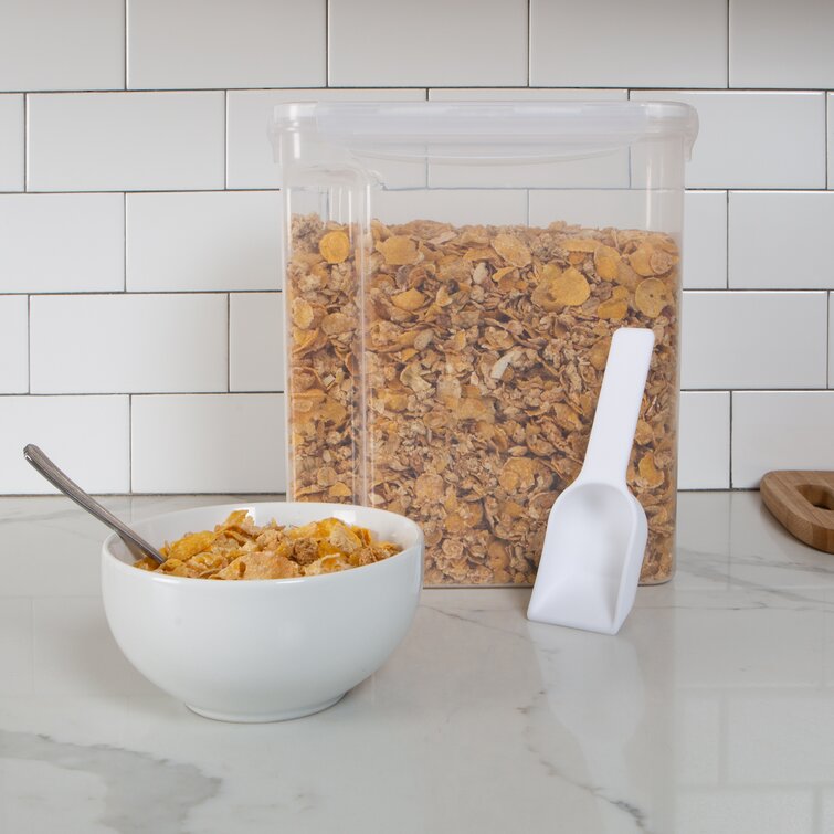 Prep & Savour Large Size Airtight Cereal Container With Scooper & Reviews