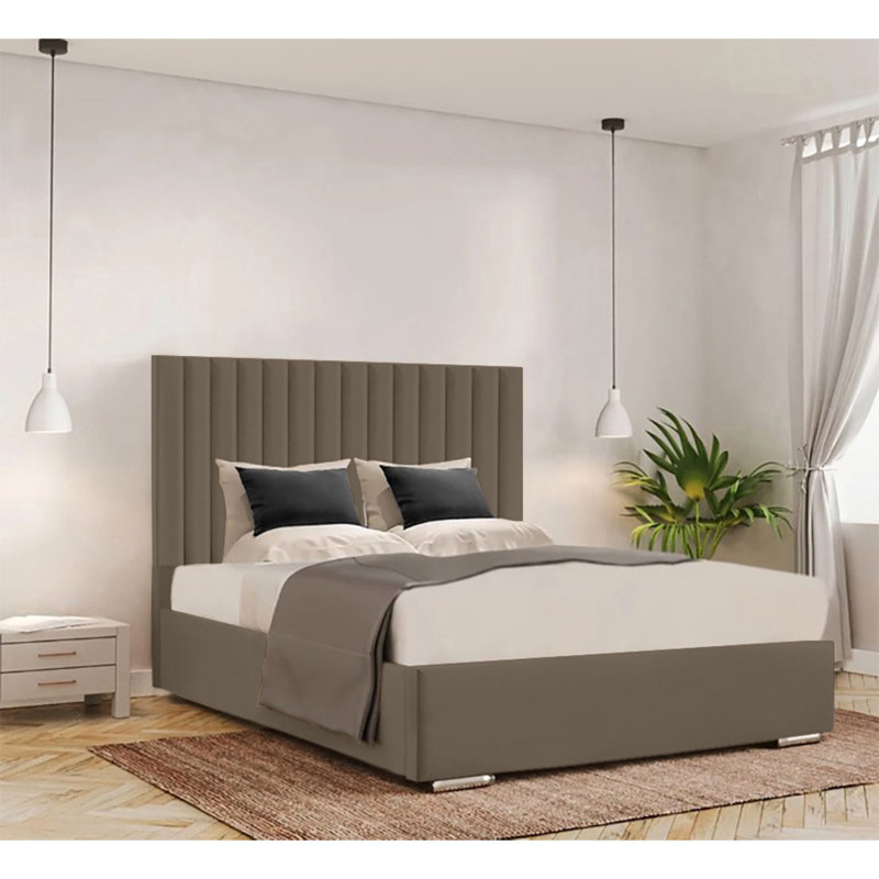 Celetha Bed Frame, Mole, Double (4'6)