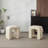 Ethal Boucle Fabric Upholstered Stools-273286700