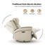Fauteuil inclinable électrique pivotant Elina-120239671