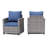 Mecayla 7-Person Wicker Patio Conversation Set with Cushions-1403709772