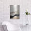 «Black & Beige Landscape 2» par Petals Prints Design, art mural en métal-991466141