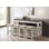 Console Table W/4 Stools,Dining Table Set