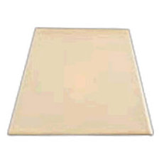 Fabric Square Lamp Shade, Sand, 26cm H x 30cm W x 30cm D