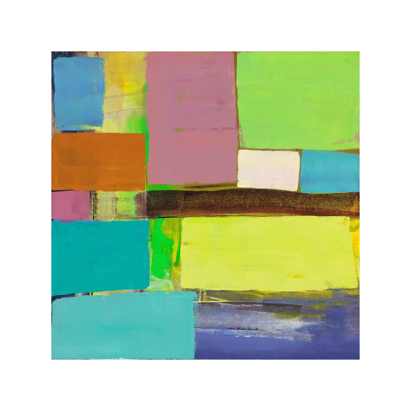 Julie Joy - Wrapped Canvas Painting, 122cm H x 122cm W
