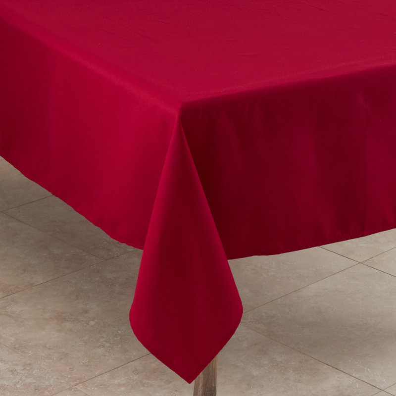 Nappe Sherry, L 84 po x l 84 po, Rouge