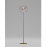 Giogali Floor Lamp Crystal Amber Matt Bronze 1 E26 Ul 1