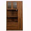70.87" Tall Kitchen Pantry Cabinet With Multi-Functional Pull-Out Multi-Tier Storage Shelf, 4-Tier Side Shelf, 2 Drawers,With Glass Door,Freestanding Food Hutch With Microwave Stand For Dining Room