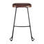 Geonna Saddle Style Solid Wood Bar & Counter Stool with Footrest-366021795-343382046