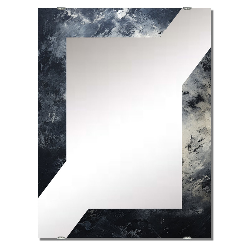 Rownan - Miroir mural Tachisme MIR136240, 40 po x 30 po