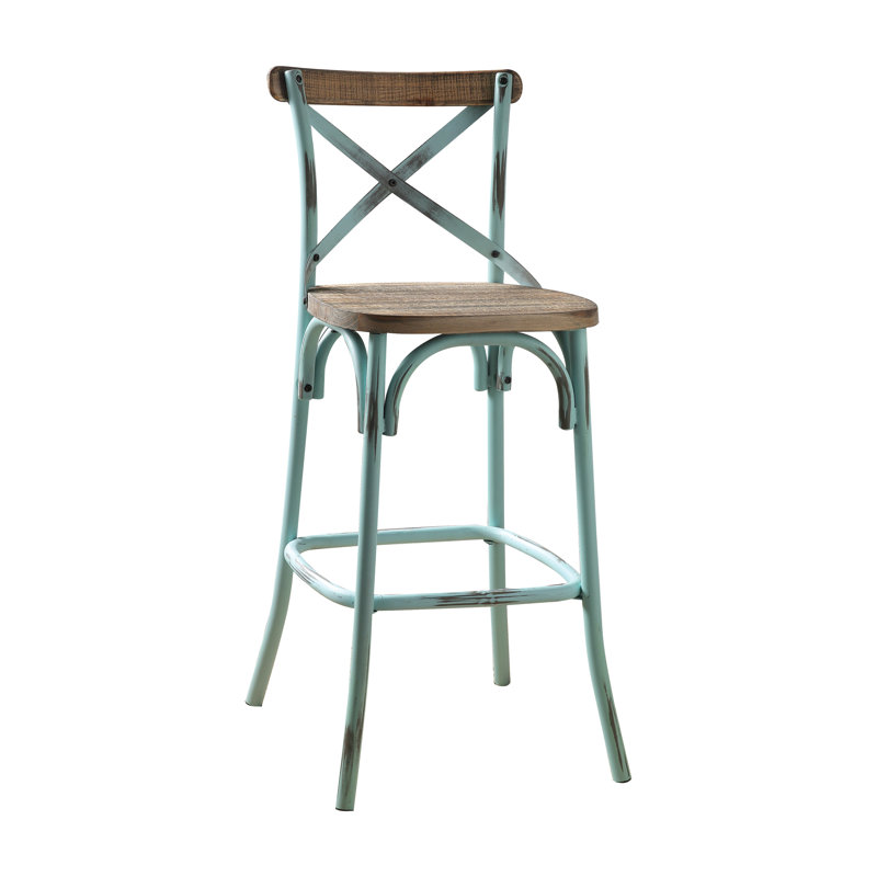 Chaise de bar 1 pièce, Bleu