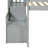 Loft bed with staircase , Grey-1540267587