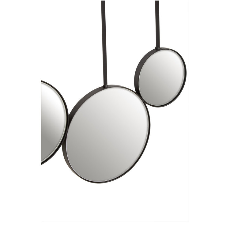 LaKeshia Metal Flat Wall Mirror
