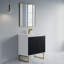 Meuble-lavabo simple l 36 po x P 18,1 po x H 32,2 po Fidelina-684501919